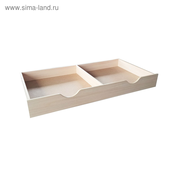 Ящик задвижной для детской кровати, 1588 × 716 × 194 мм, цвет дуб