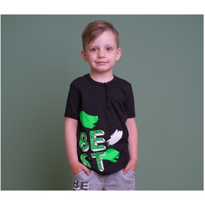 Футболка KAFTAN "Street style" р.38 (146-152), чёрный