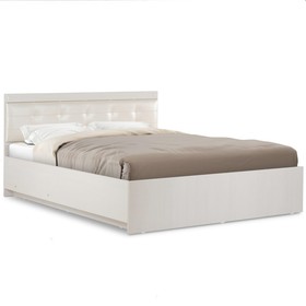 Кровать «Азалия 14» с ПМ, 1400 × 2000, цвет бодега белая