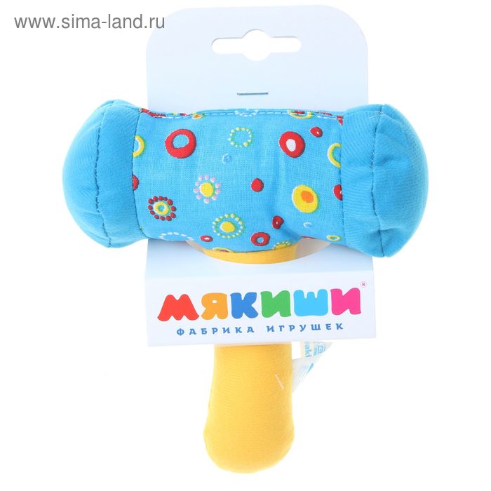 Развивающая игрушка - погремушка "Колотушка" цвета МИКС - Фото 1