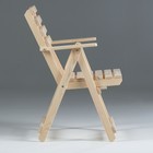Кресло складное с подлокотниками, 70 х 55 х 92 см - Фото 2
