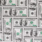 Бумага упаковочная крафт "Баксы", 0,72 х 10 м, 40 гр/м2 - Фото 2