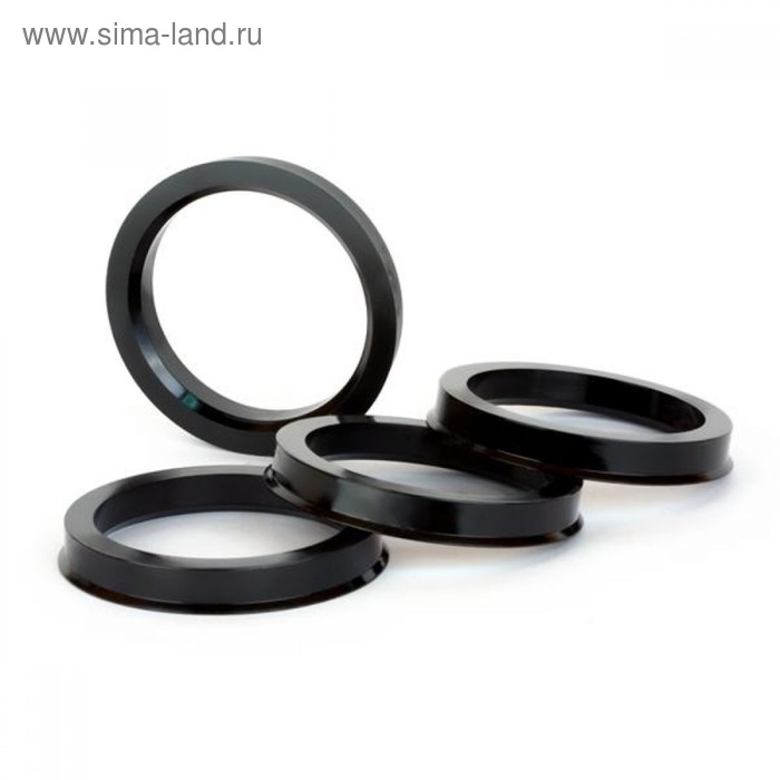 Пластиковое центровочное кольцо К&К 67,1-54,1 черные