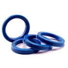 Пластиковое центровочное кольцо К&К 67,1-56,6 синие - фото 301095801