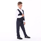 Школьный жилет для мальчика, тёмно-синий, рост 146 (36/M) - фото 20946180