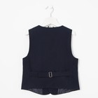 Школьный жилет для мальчика, тёмно-синий, рост 146 (36/M) - фото 20946183