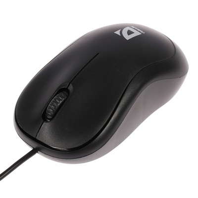Мышь Defender Patch MS-759, проводная, оптическая, 3 кнопки, 1000 dpi, USB, чёрная