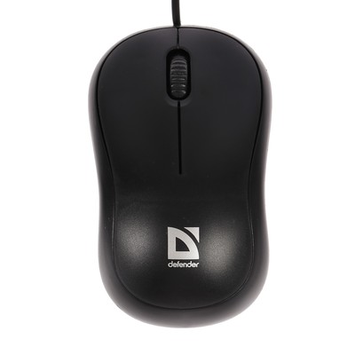 Мышь Defender Patch MS-759, проводная, оптическая, 3 кнопки, 1000 dpi, USB, чёрная