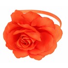 ободок для волос Шик цветочный роза объемная - Фото 1