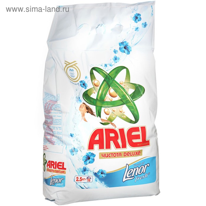 Стиральный порошок Ariel Lenor Fresh 2 в 1, 4,5 кг автомат (8040) купить в  Киеве и Украине по выгодной цене