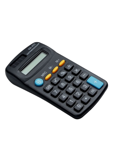 Калькулятор карманный, 8-разрядный, KK - 402, работает от батарейки