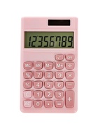 Калькулятор карманный, 08-разрядный, корпус розовый - Фото 1