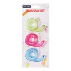 Диспенсер с клейкой лентой, цена за 3 шт., блистер, МИКС - Фото 2