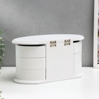 Шкатулка для украшений «Веер с раздвижными ящиками», дерево, 26.3×14.2×13 см - фото 65271796