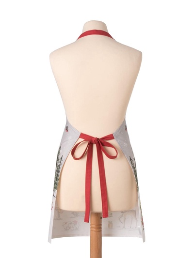 Фартук новогодний "Этель" Праздник в лесу 70х60 см,100% хл,саржа 190гр/м2