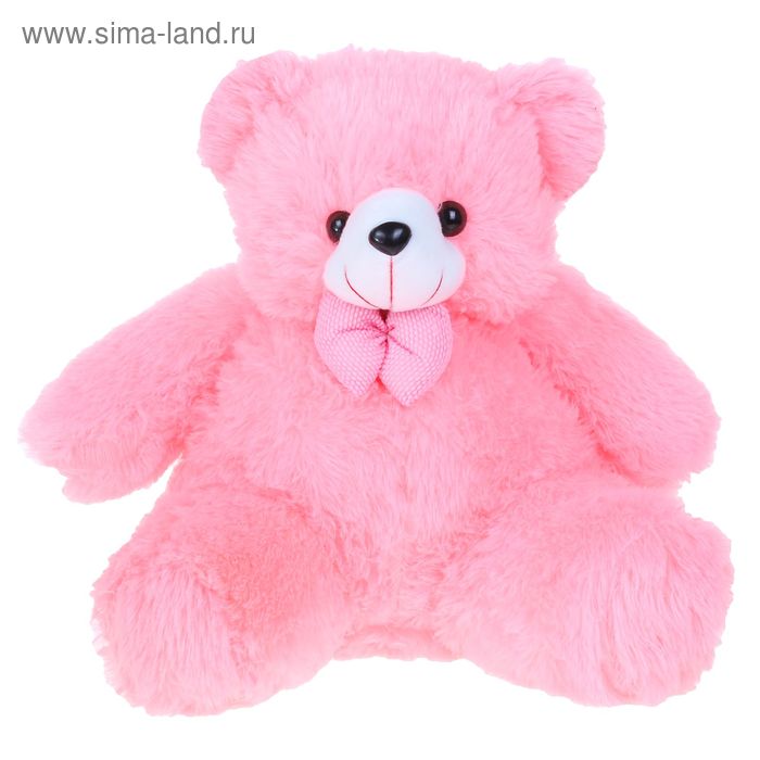 Мягкая игрушка «Медведь с бантом» малый, цвета МИКС - Фото 1