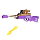 Ружьё пневматическое «Снайпер», стреляет силиконовыми пулями, цвета МИКС, в пакете - фото 11737763