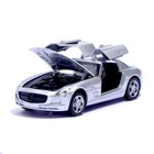 Машина металлическая «Премиум», инерционная, световые и звуковые эффекты, масштаб 1:30, в пакете - фото 27167832