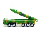 Грузовик инерционный «Тополь» с ракетой, цвета МИКС, в пакете - фото 24594876