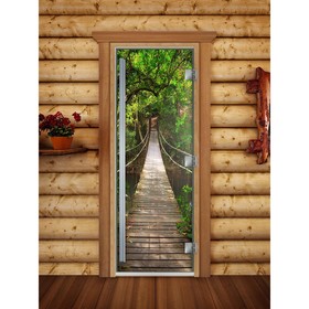 Дверь «Престиж» с фотопечатью, размер коробки 190 × 70 см, правая, цвет А083