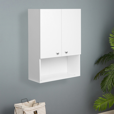 Шкаф навесной для ванной комнаты «Вега 6004», 600×240×800 мм, цвет белый