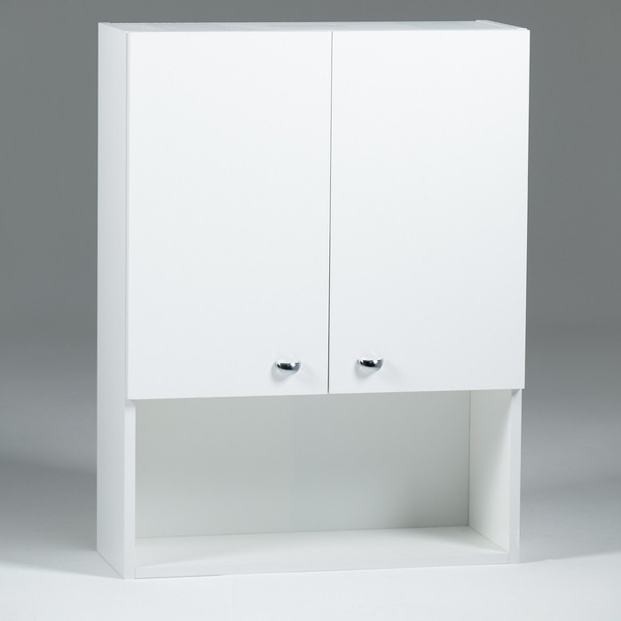 Шкаф для ванной комнаты "Вега 6004" белый, 60 х 24 х 80 см - фото 2060752