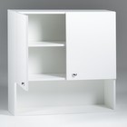 Шкаф для ванной комнаты "Вега 8004" белый, 80 х 24 х 80 см - Фото 4