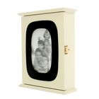 Ключница дерево с фоторамкой 10х15 см "Шарм белого" 20х6,5х25 см - Фото 2