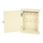 Ключница дерево с фоторамкой 10х15 см "Шарм белого" 20х6,5х25 см - Фото 3