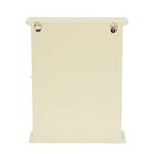 Ключница дерево с фоторамкой 10х15 см "Шарм белого" 20х6,5х25 см - Фото 4