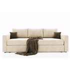 Диван прямой «Олимп 1», ППУ, еврокнижка, цвет селфи 01 / подушки селфи 03 - Фото 7