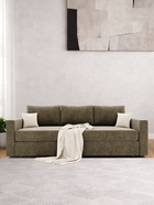 Диван прямой «Олимп 1», ППУ, еврокнижка, цвет селфи 03/подушки селфи 01 - Фото 4