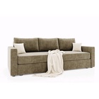 Диван прямой «Олимп 1», ППУ, еврокнижка, цвет селфи 03/подушки селфи 01 - Фото 6