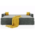 Диван прямой «Олимп 1», ППУ, еврокнижка, цвет селфи 07/подушки селфи 08 - Фото 5