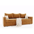 Диван прямой «Олимп 1», ППУ, еврокнижка, цвет селфи 10 / подушки селфи 01 - Фото 7