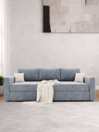 Диван прямой «Олимп 1», ППУ, еврокнижка, цвет селфи 15/подушки селфи 01 - Фото 4