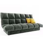 Прямой диван «Финка», механизм книжка, велюр, цвет селфи 07 / подушки селфи 08 - Фото 3