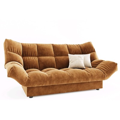 Диван прямой «Клик кляк», ППУ, механизм книжка, цвет селфи 10 / подушки селфи 01