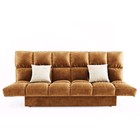 Диван прямой «Клик кляк», ППУ, механизм книжка, цвет селфи 10 / подушки селфи 01 - Фото 4