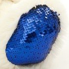 Мягкая игрушка «Медвежонок» с синими пайетками, 40 см - Фото 3