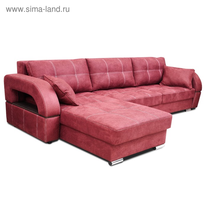 Угловой диван «Элита 3», механизм тик-так, левый угол, цвет софа 17 - Фото 1