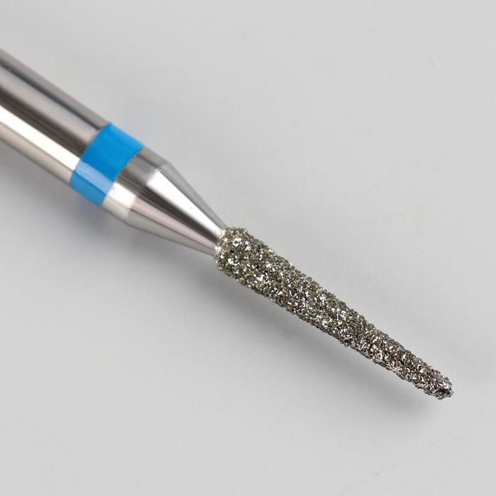 Фреза алмазная для маникюра «Игла», средняя зернистость, 1,4 × 8,2 мм - Фото 1