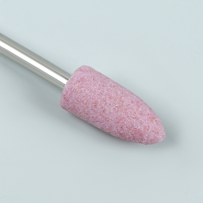 Фреза корундовая для маникюра «Конус», средняя жёсткость, 6 × 13 мм