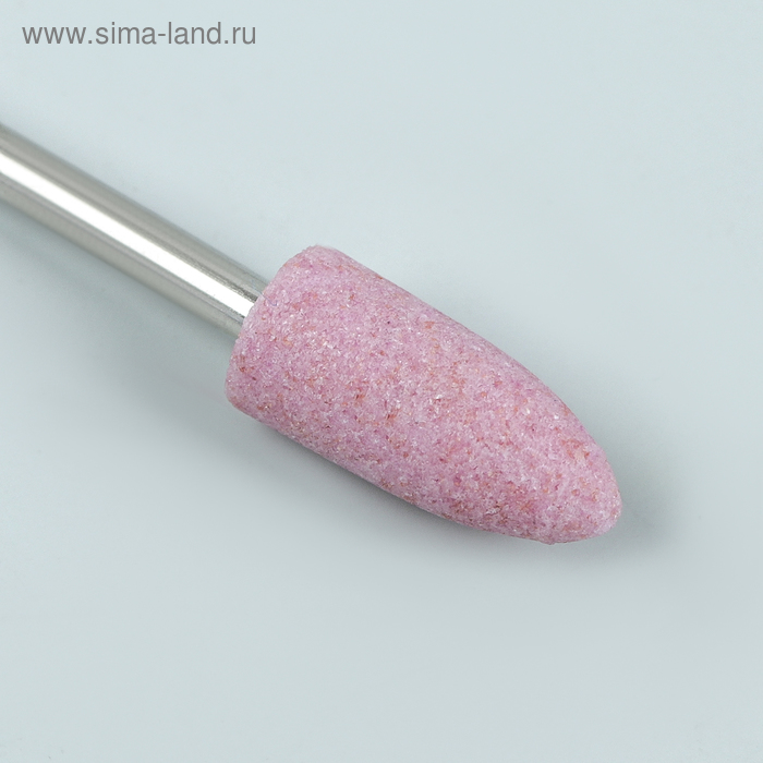 Фреза корундовая для маникюра «Конус», средняя жёсткость, 6 × 13 мм - Фото 1