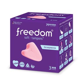 Тампоны Freedom Normal, 3 шт. 4481605