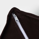 Органайзер для хранения белья Доляна «Вилли», 16 ячеек, 27×25×10 см, бело-коричневый - Фото 4