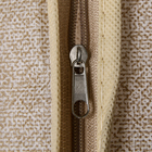 Чехол для одежды Доляна «Европа», с ПВХ окном , 120×60 см, цвет бежевый - Фото 2