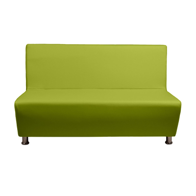 Диван офисный «Рон», экокожа, цвет лайм