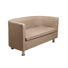 Диван офисный «Марс», экокожа, цвет бежевый - Фото 2