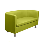 Диван офисный «Марс», экокожа, цвет лайм - Фото 2